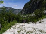 Ukanc - Planina Zadnji Vogel